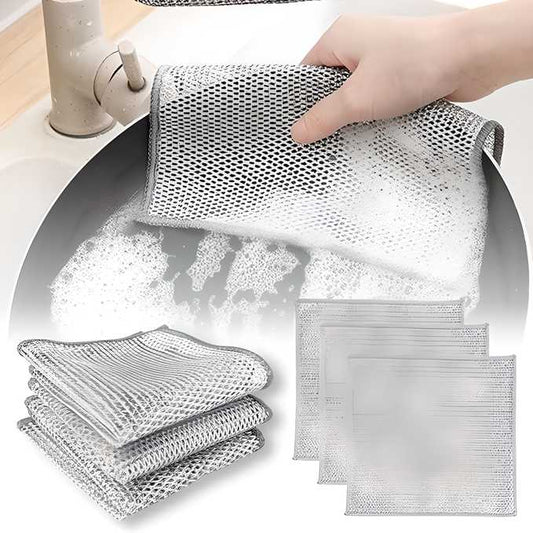 Multipurpose Wire Dishwashing Rags (Pack of 5)