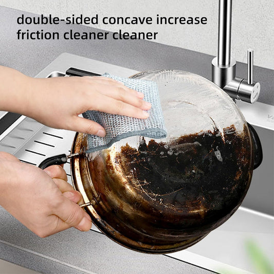 Multipurpose Wire Dishwashing Rags (Pack of 5)